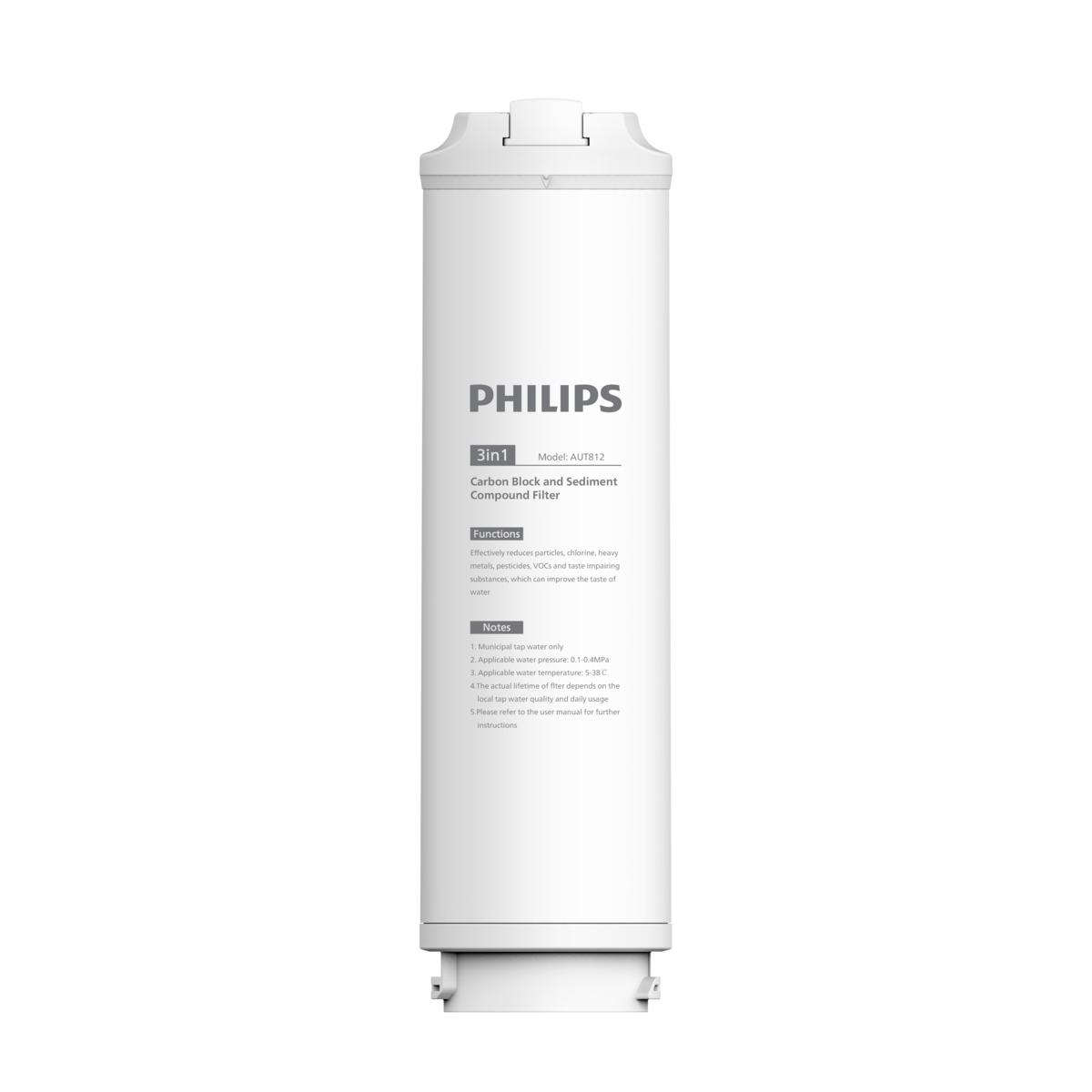 Philips 飛利浦 AUT812/97 3in1長效複合濾芯