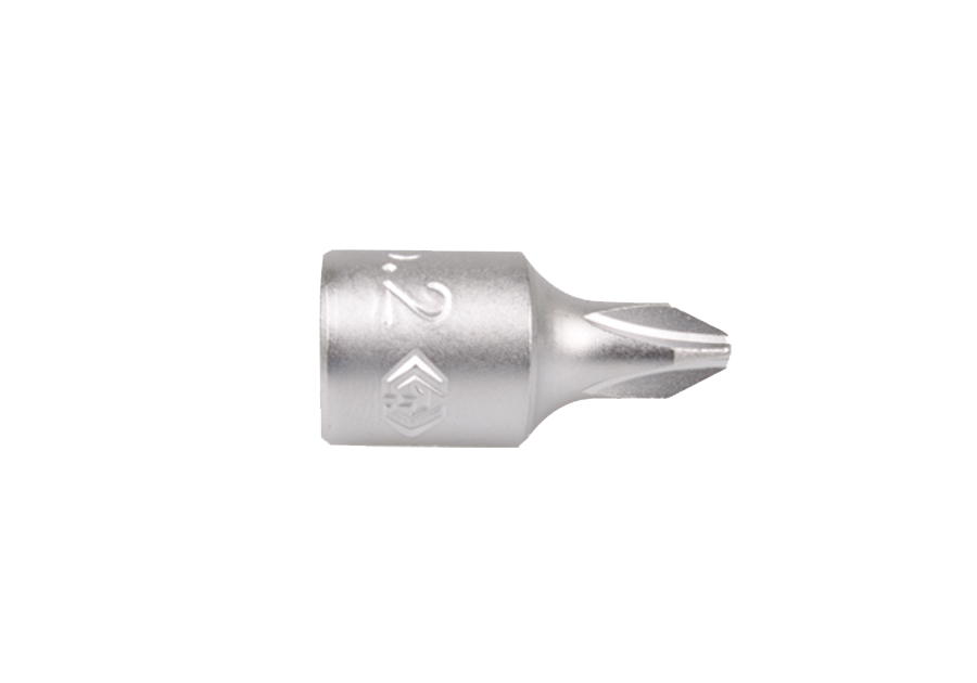 KING TONY 2011X-series representative Phillips bit socket, pictured with a 2 (PH2) marking; this 201101X listing is PH1, sold individually.