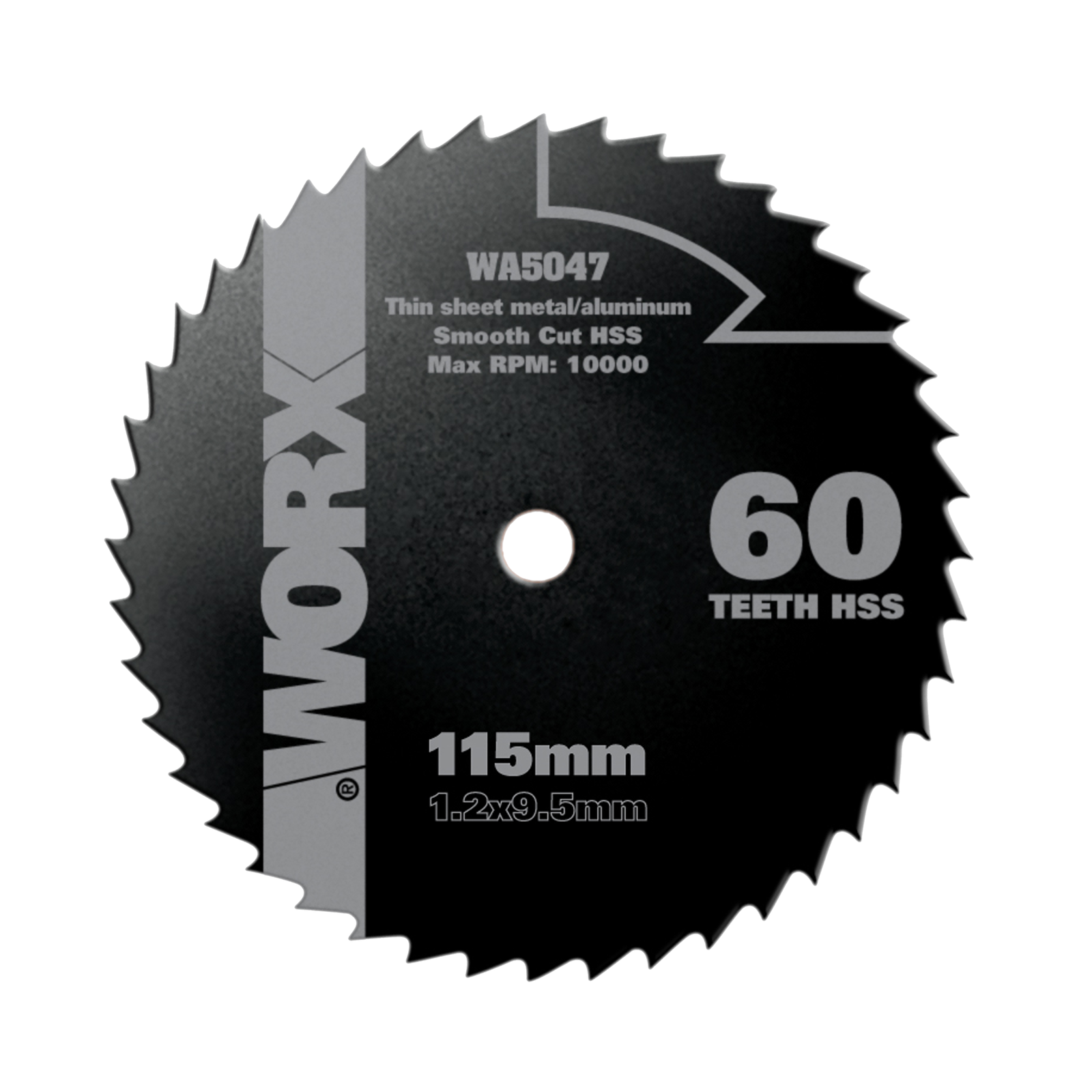 WORX 威克士 WA5047 115mm 60T HSS 高速鋼多用途鋸片