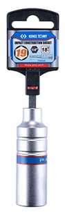 KING TONY 76C 系列 19 mm 吊卡單件裁切示意;本款為 76C1119MD1 19 mm,售價以一個計,並非已驗證的 MD1 包裝實拍