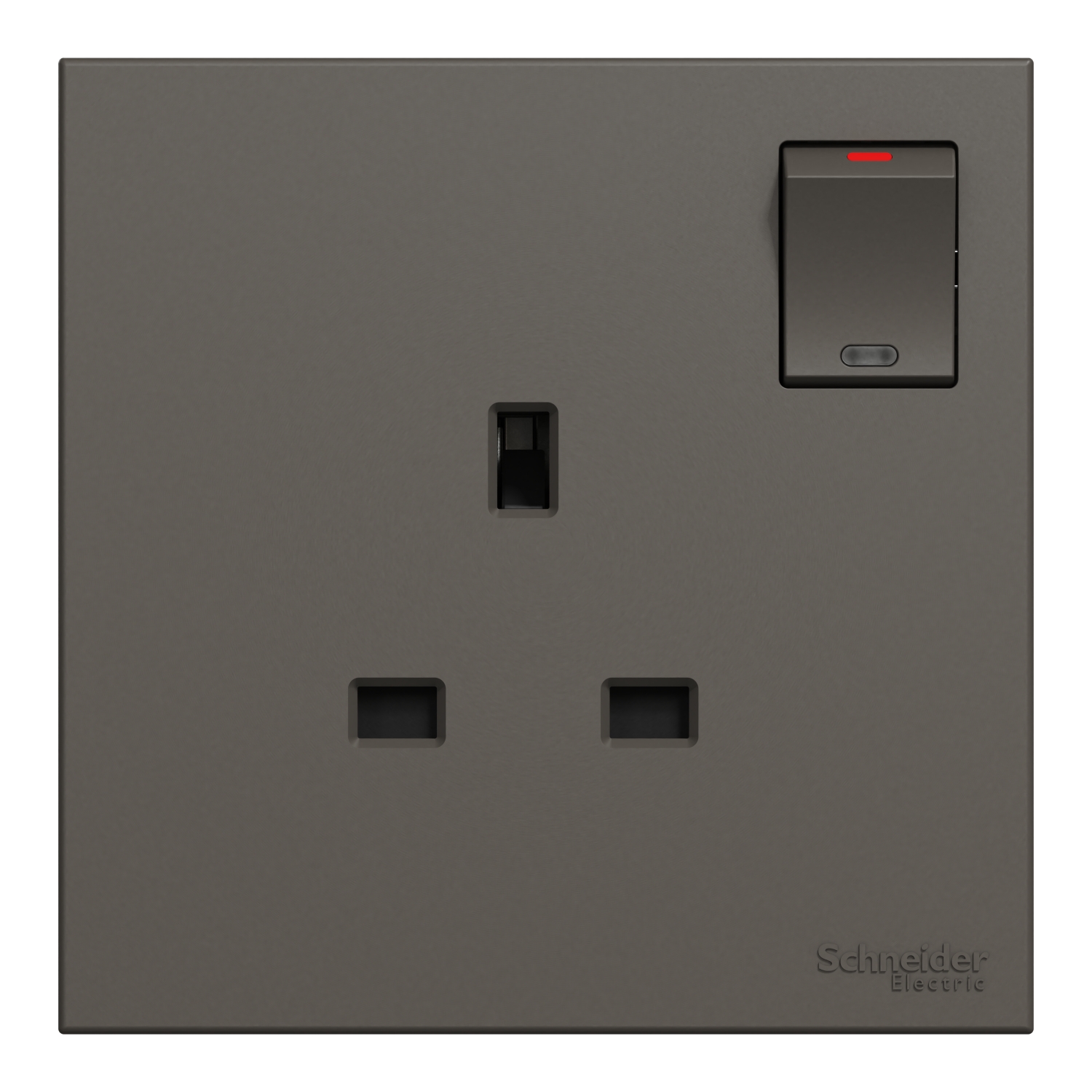 Schneider 施耐德 AvatarOn C 奐然 13A 單位連保護門有掣插座(石墨灰)