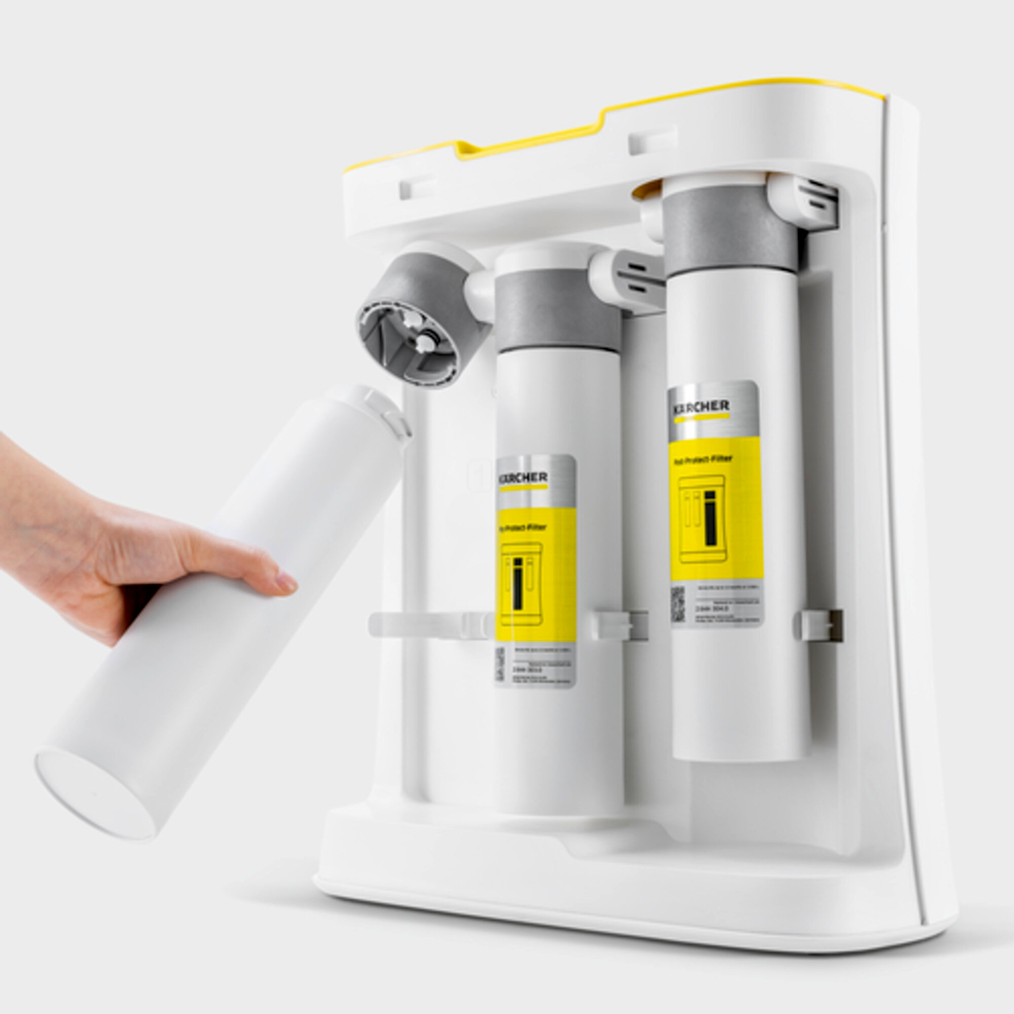 Kärcher 凱馳 WPC 120 UF 淨水器打開外殼更換濾芯