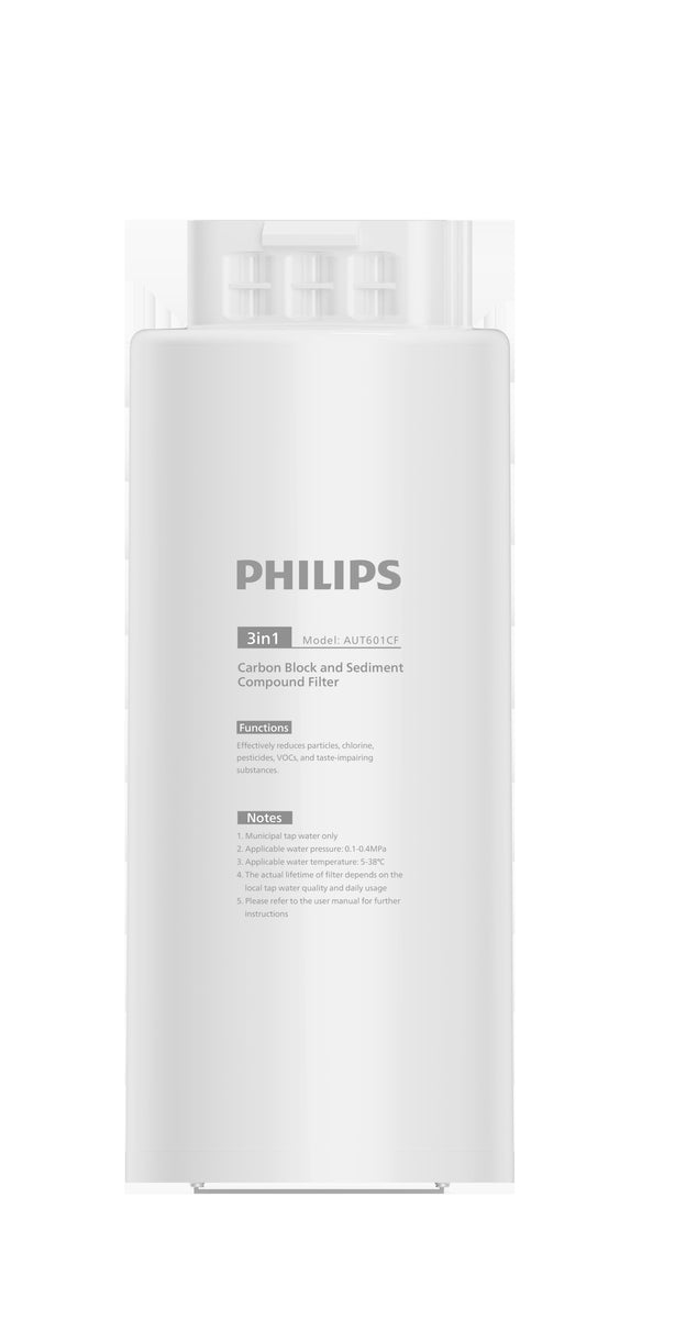 Philips 飛利浦 AUT601CF 3合1複合濾芯