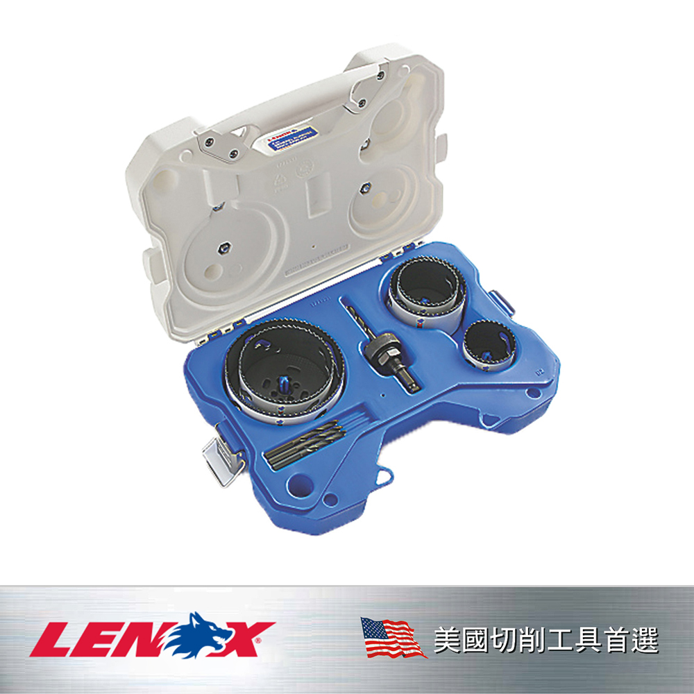 LENOX 狼牌 LE-T30374500G 9件裝圓穴鋸組套產品圖
