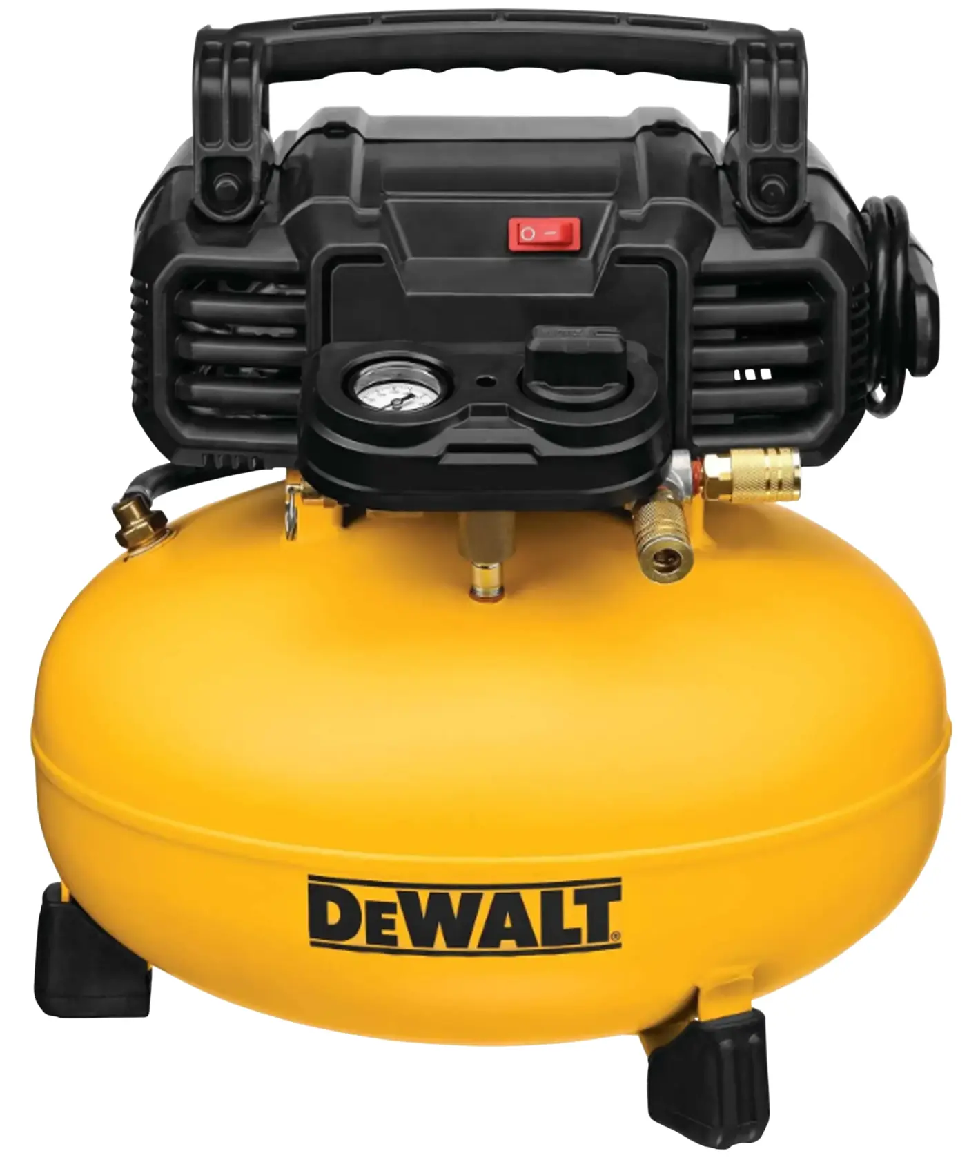 DEWALT DWFP55126 standalone compressor front packshot