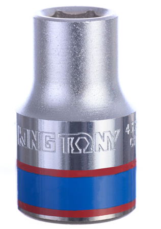 KING TONY 433511M 11 mm、1/2 吋六角標準套筒外觀參考；來源為巴西官方 433511MR 同規格照片，非本款精確型號照片