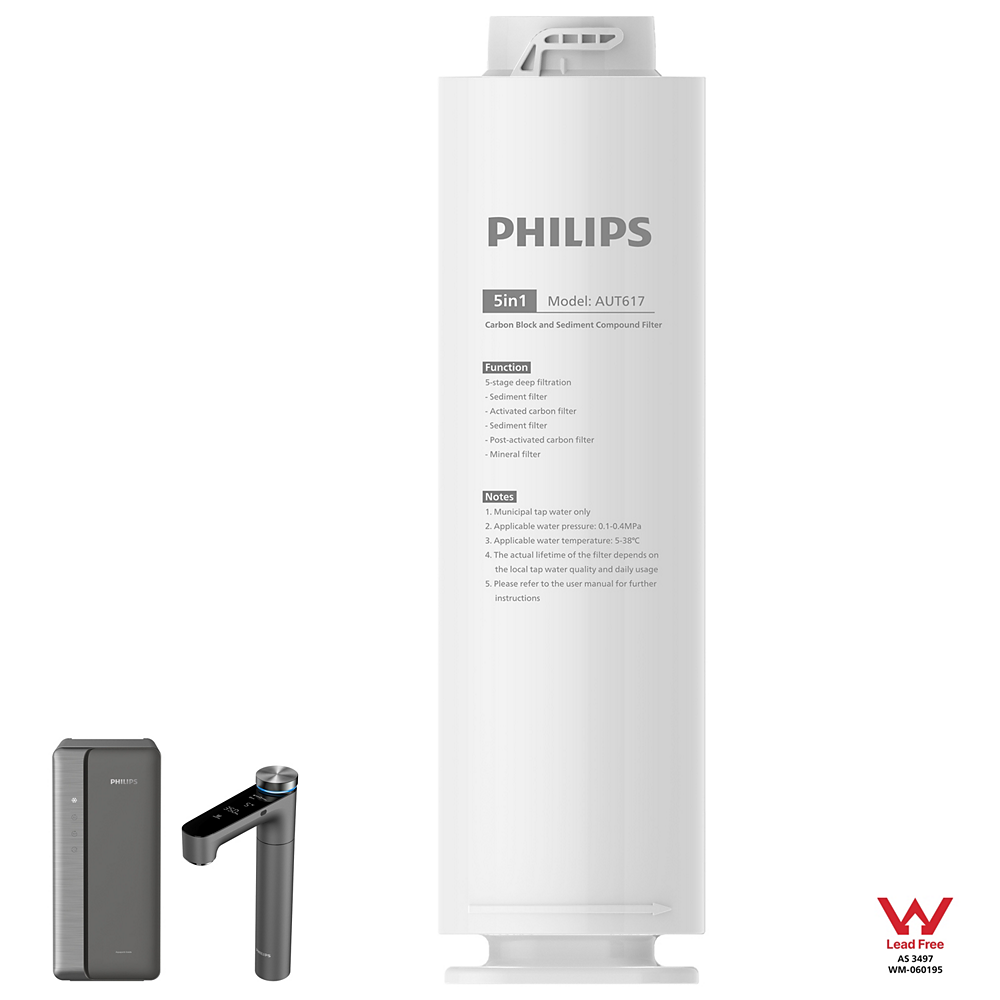 Philips 飛利浦 AUT617/90 5in1 複合礦化濾芯