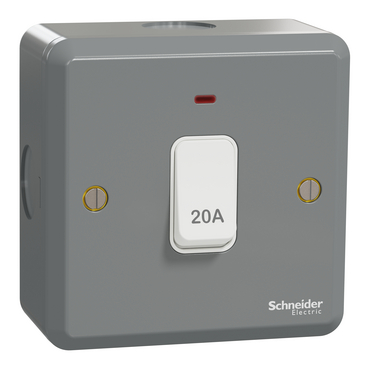Schneider Electric ESMT32D20NAR 20A 雙極開關掣斜角圖