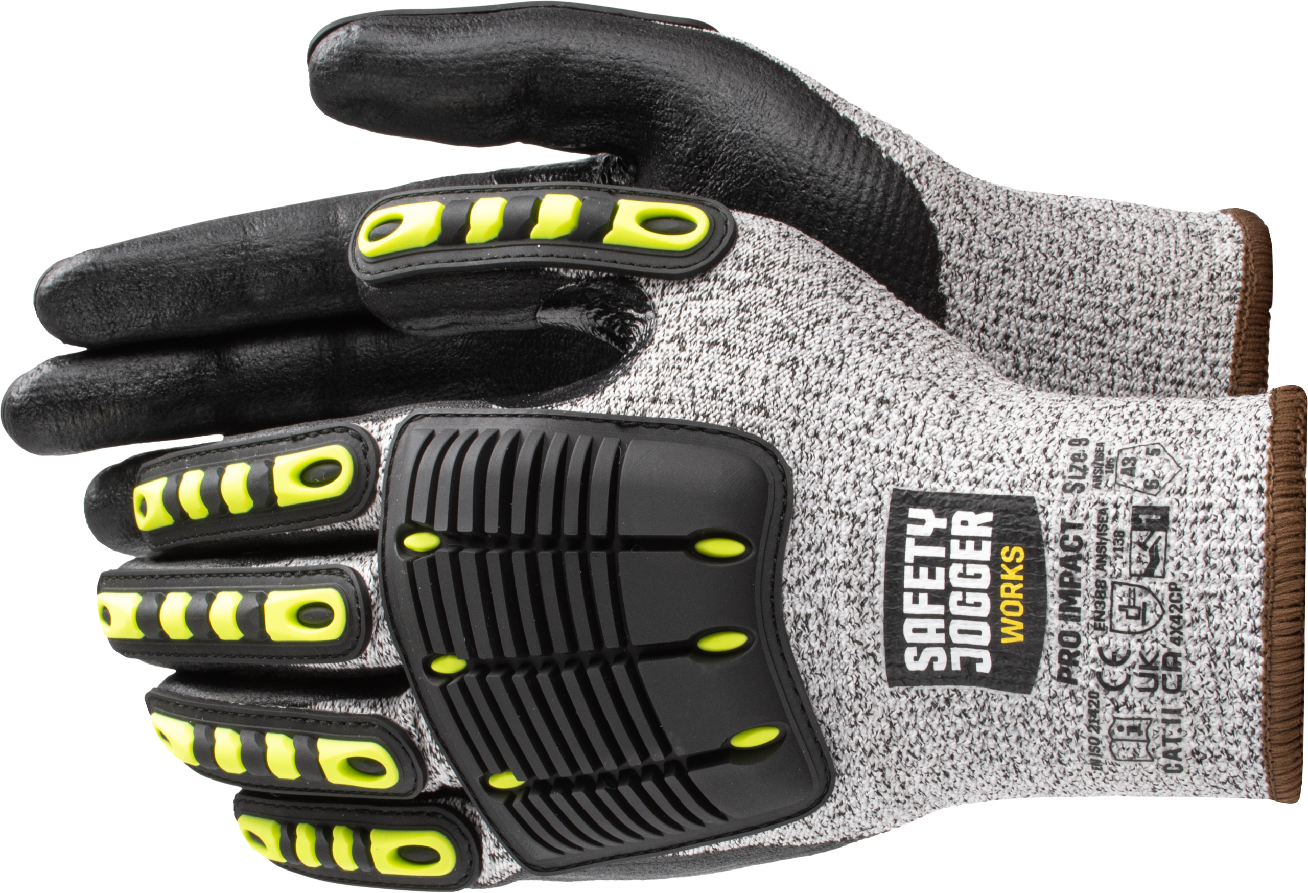 SAFETY JOGGER PROIMPACT 4X42CP 防衝擊防割手套產品細節