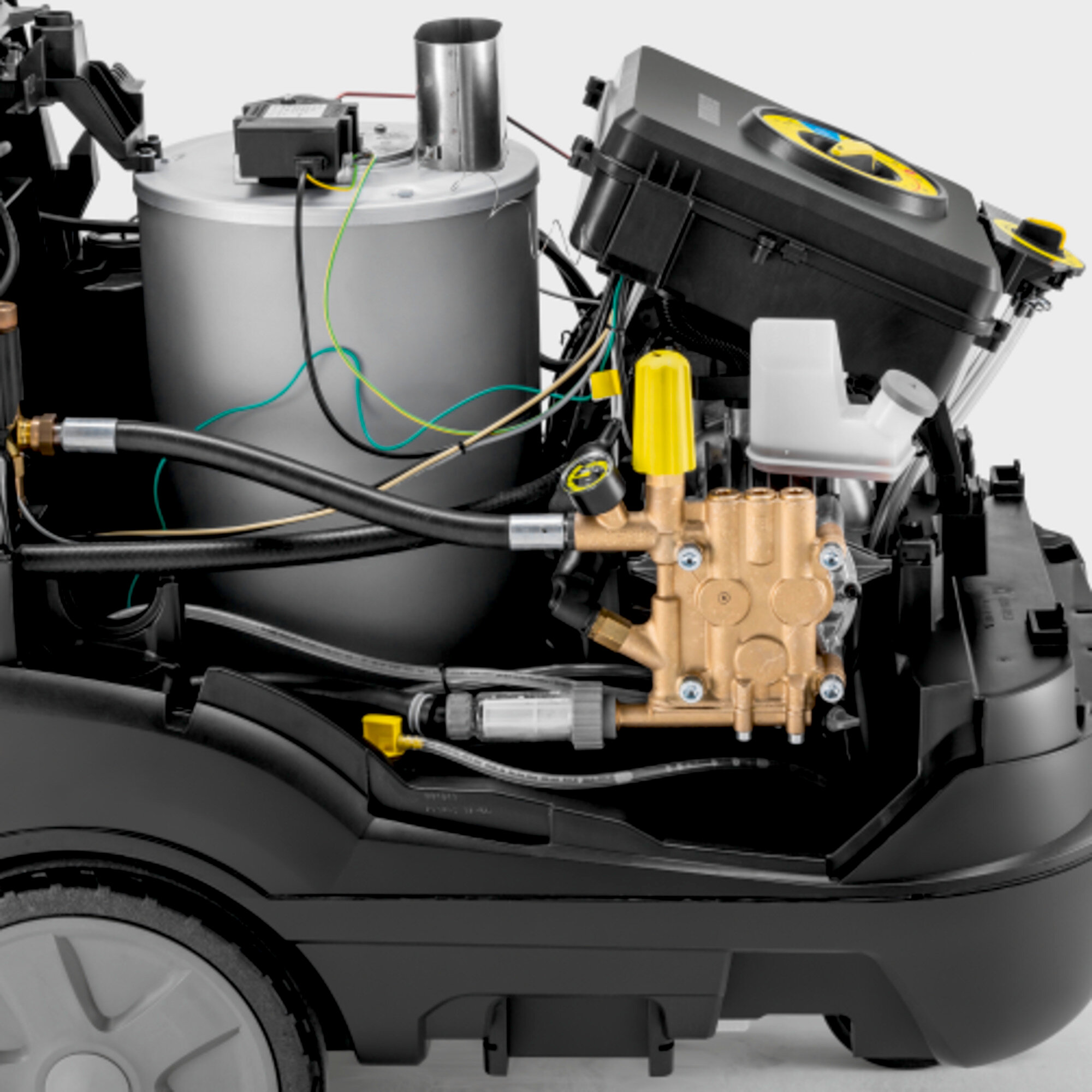 Karcher HDS 10/21-4 M 水冷電機、三柱塞軸向泵及燃燒器結構