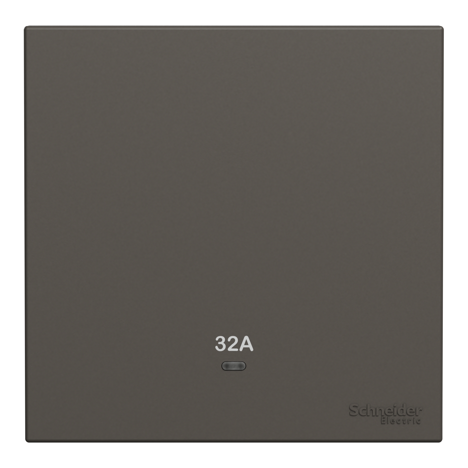 Schneider 施耐德 AvatarOn C 奐然 32A 單位雙極開關掣連LED指示燈(石墨灰)