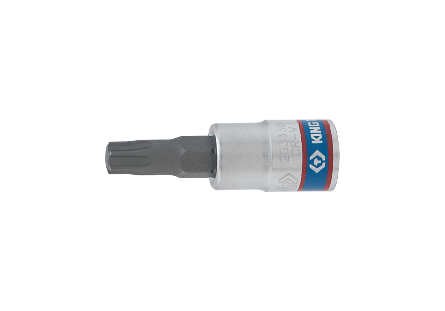 Manufacturer 2033-series representative bit socket, marked 20-330 (T30); model 203308 is T8 and sold individually
