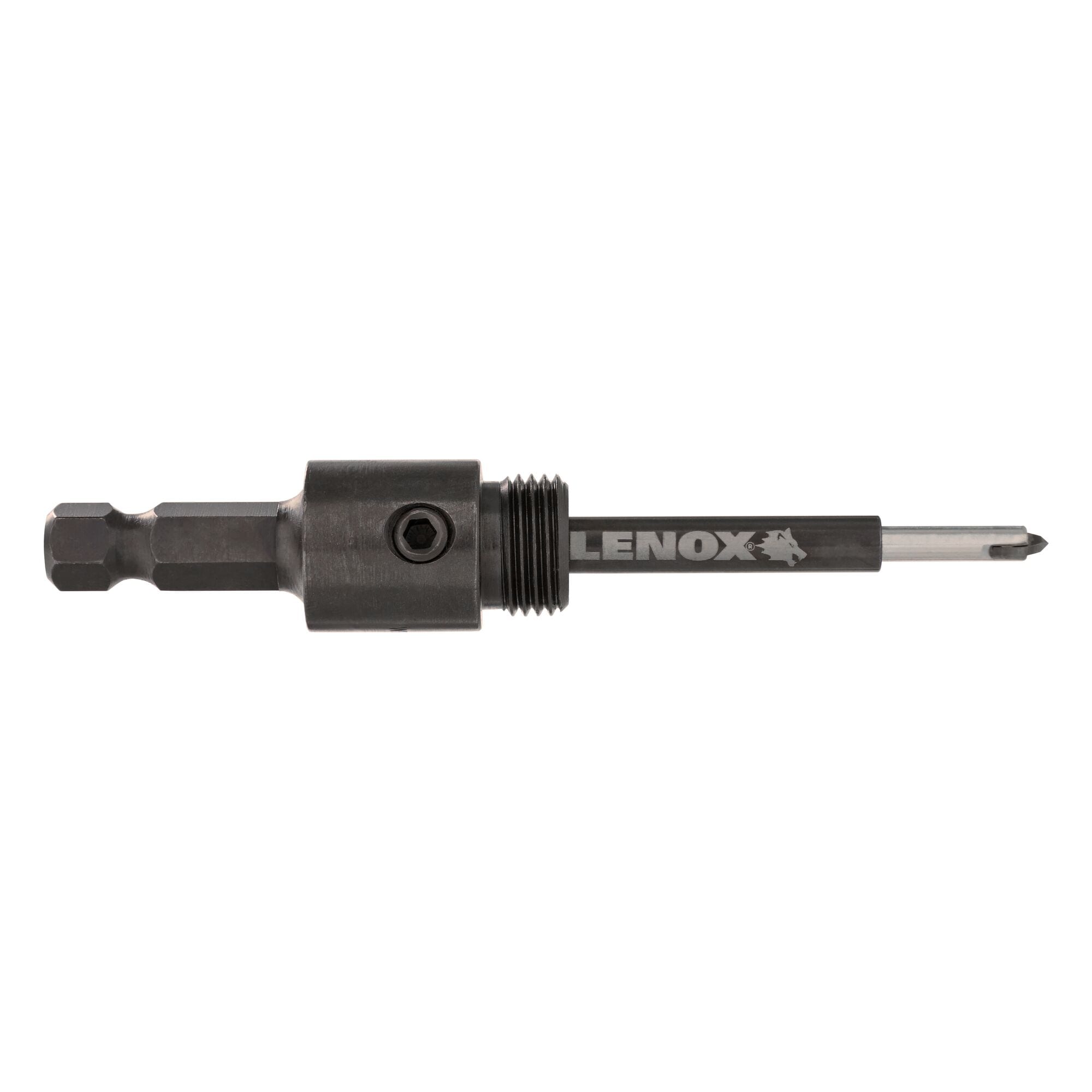 LENOX LE-1970538 5L diamond hole saw arbor with retractable pilot drill