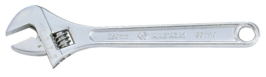 KING TONY 3611R 系列白底示意,照片標示 250 mm/361110;本款 3611-06R 全長 150 mm,單支販售
