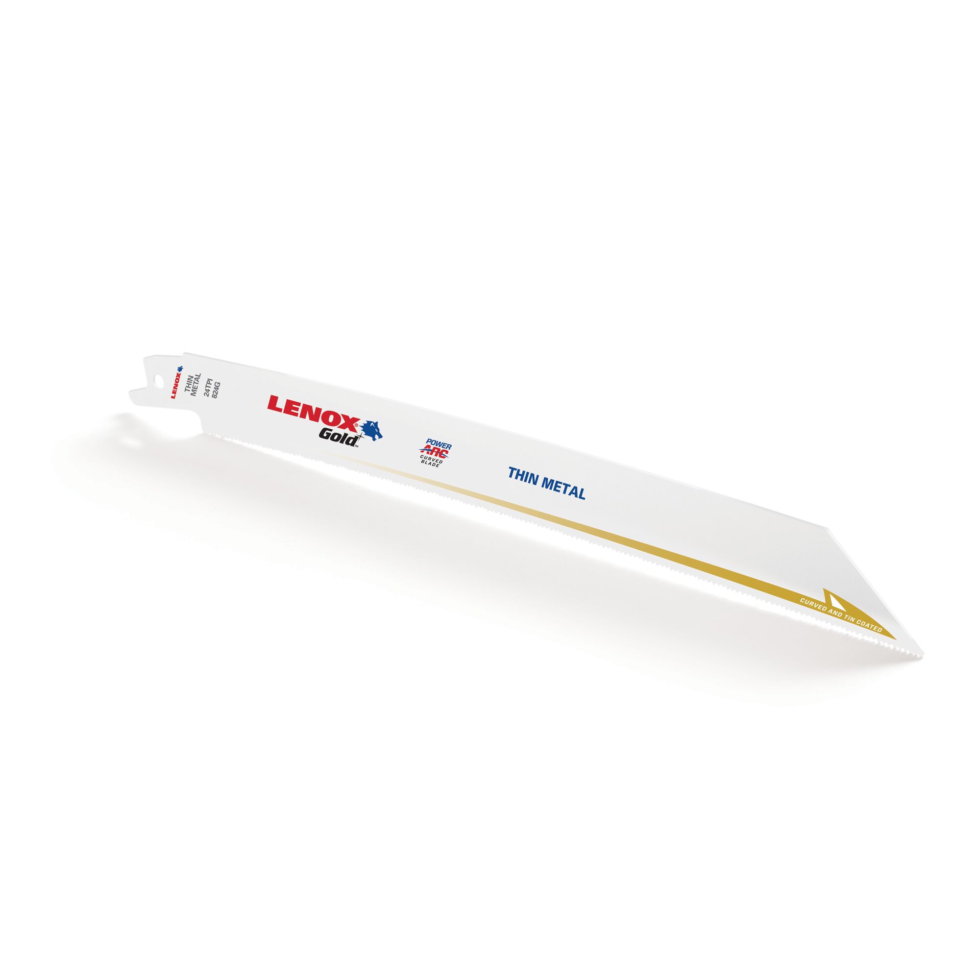 LENOX 狼牌 LE-824GR-5 Gold Power Arc 鍍鈦軍刀鋸片 203mm 24T 產品圖