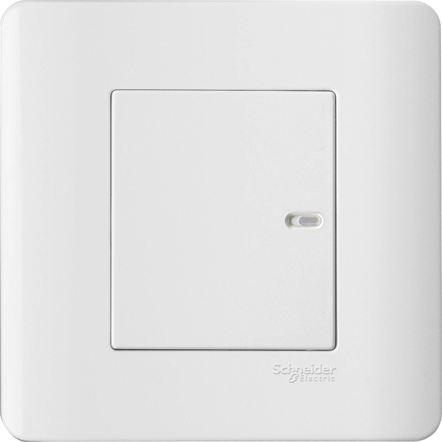 Schneider 施耐德 ZENcelo 睿雅 16AX 單位平觸十字開關掣(凝白)