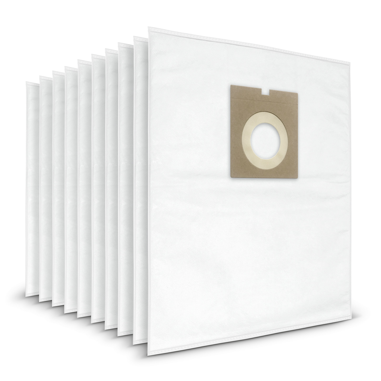 Karcher 9.755-358.0 three-layer fleece filter bags, pack of 10, for NT 30/1