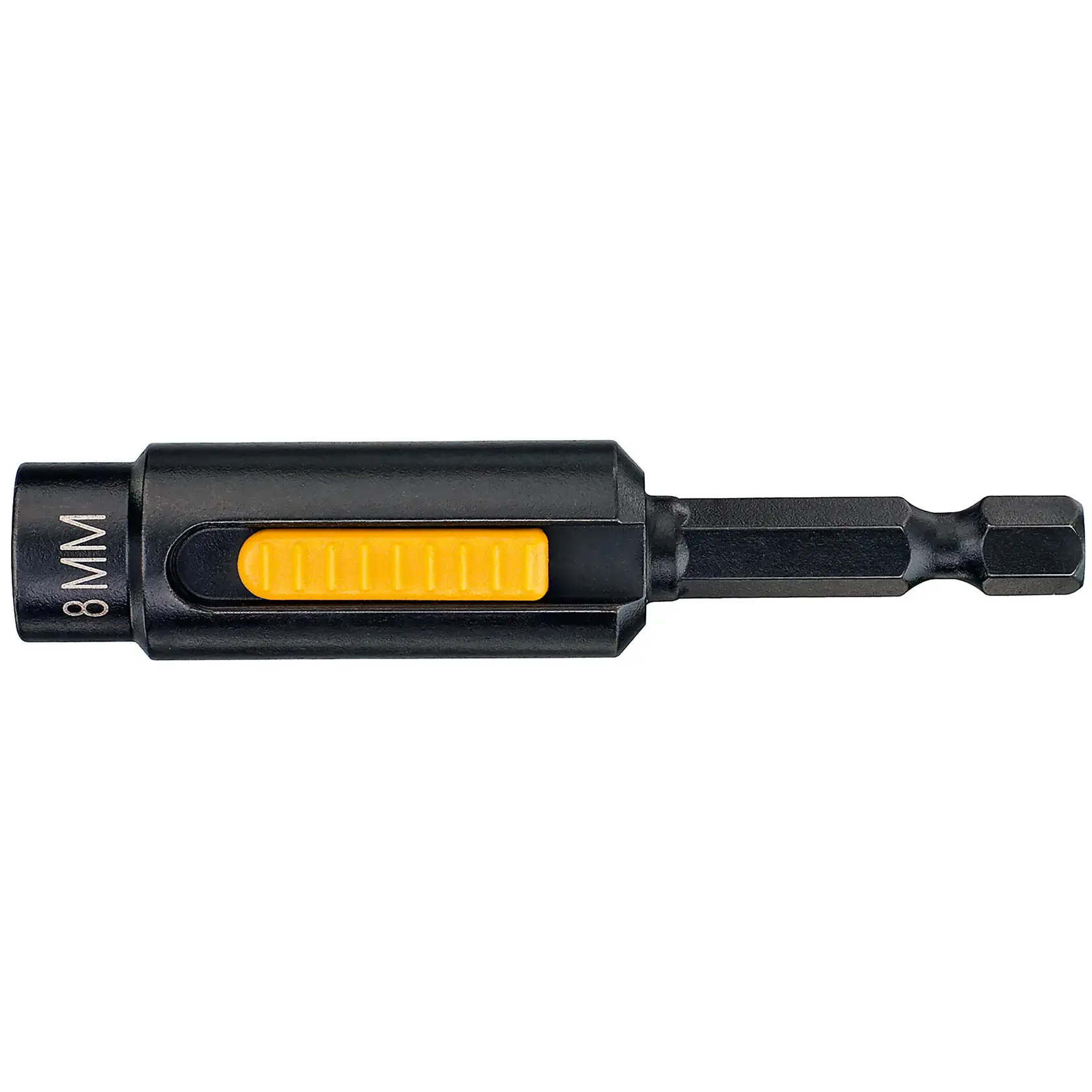 DEWALT 得偉 DT7430-QZ 8mm 磁性可除屑套筒批咀白底產品圖