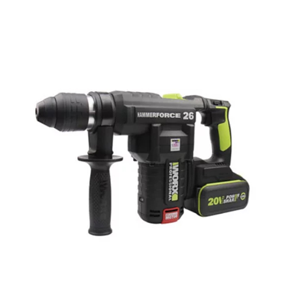 WORX WU399.2 brushless cordless rotary hammer with 20V MAX POWERSHARE battery