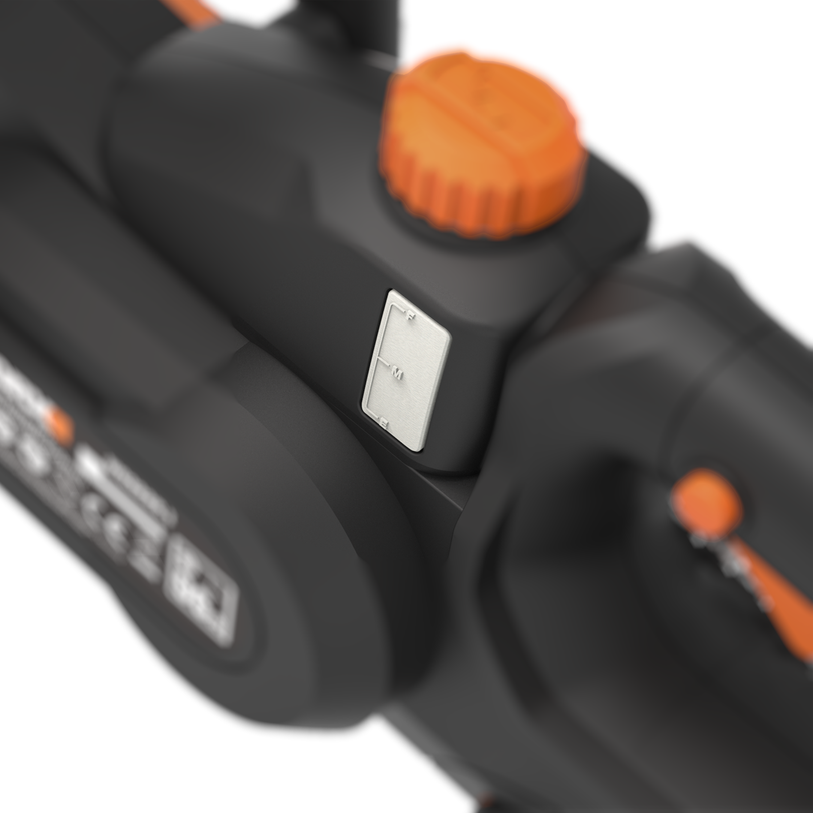 WORX WG322E.91 chainsaw oil filler cap and oil level window