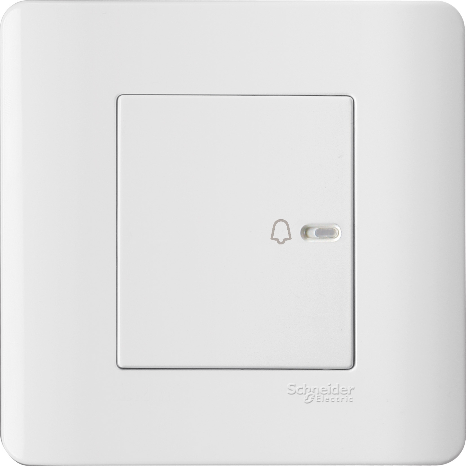 Schneider 施耐德 ZENcelo 睿雅 10A 平觸門鐘按手掣(凝白)