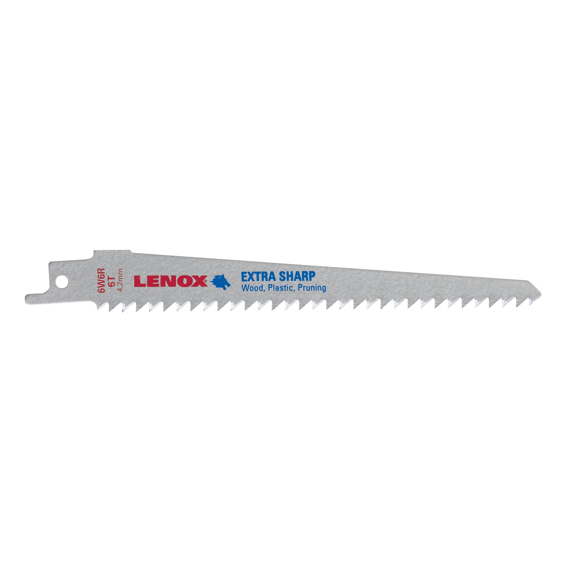 LENOX 狼牌 LE-6W6R-5 超鋒利軍刀鋸片 152mm 6 TPI 產品圖