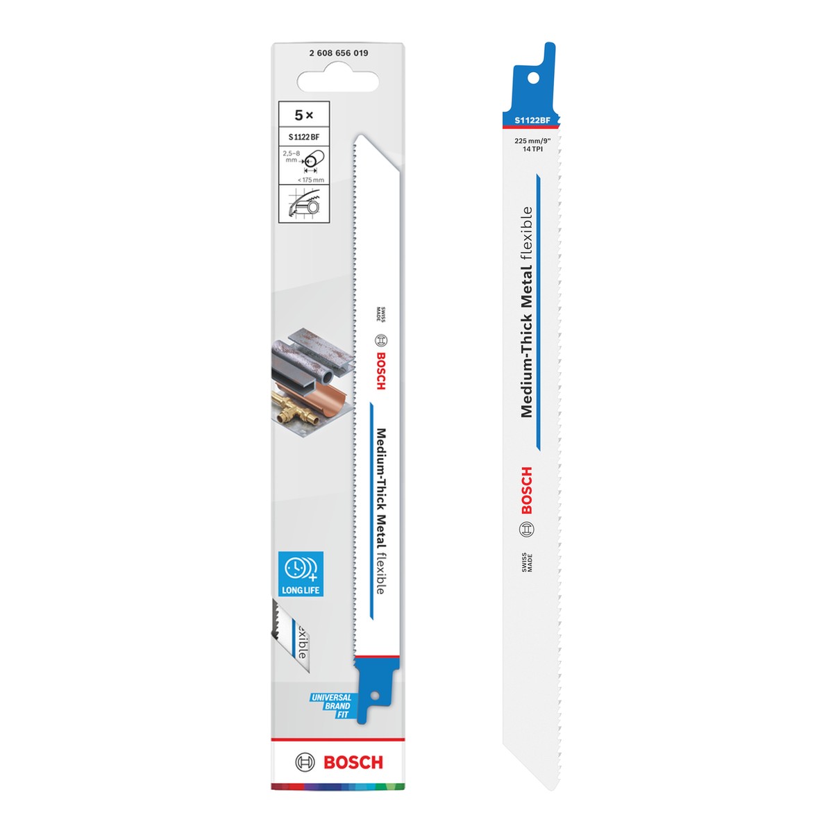 S1122BF – Metal, 225 mm, 14 TPI