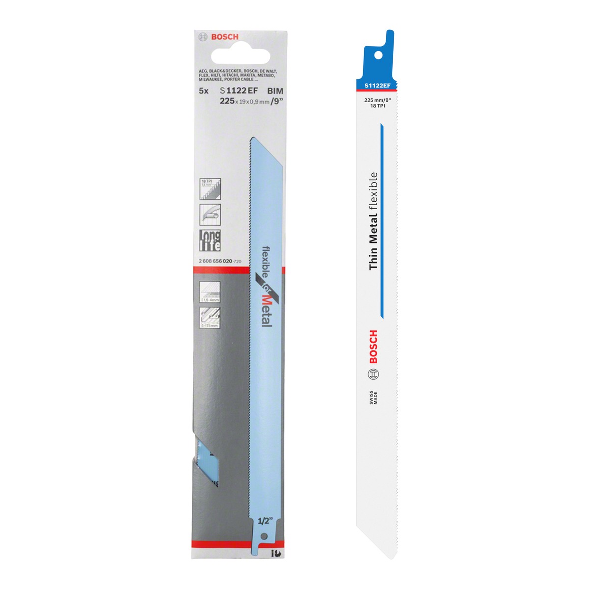 S1122EF – Metal, 225 mm, 18 TPI