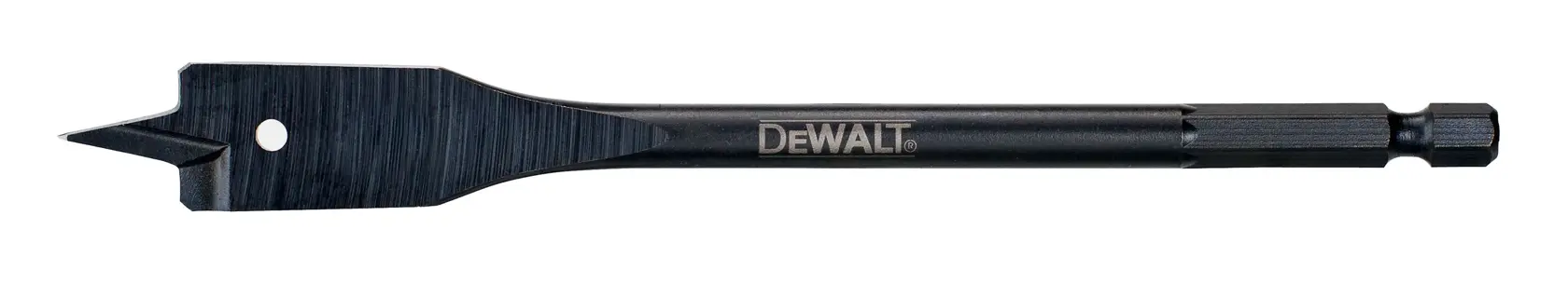DEWALT 得偉 DT4765-QZ 14毫米 × 152毫米六角柄木工扁鑽咀,白色背景單支產品圖