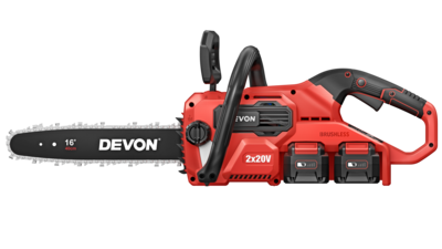 Devon 大有 4556Li-Z 40V 充電式無刷鏈鋸側面圖