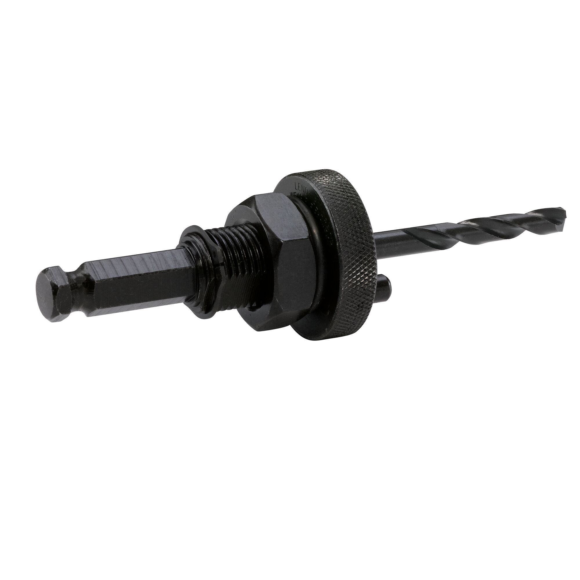 LENOX LE-1779802 3L standard hole saw arbor with solid hex shank and pilot drill