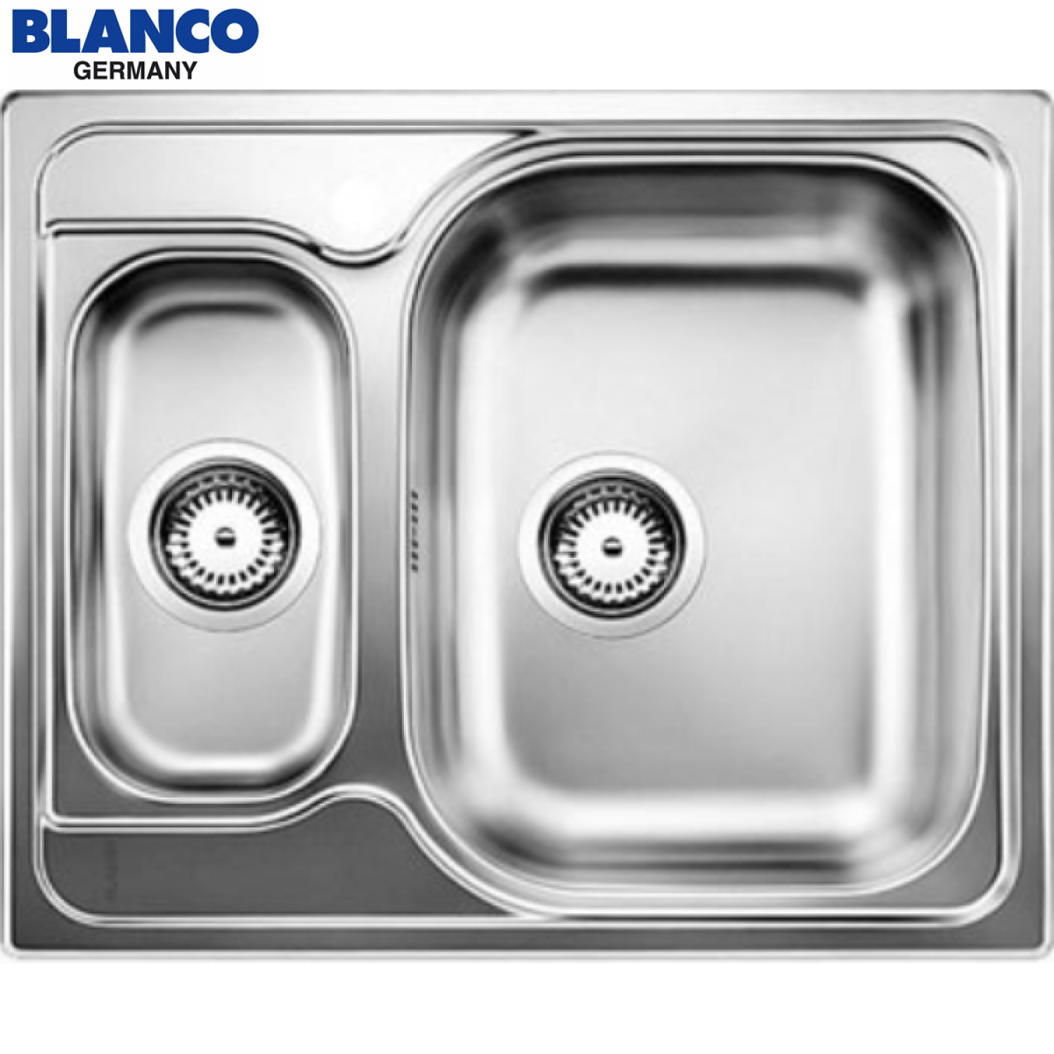 BLANCO TIPO 6 511949 德國製不鏽鋼雙盆嵌入式廚房星盆