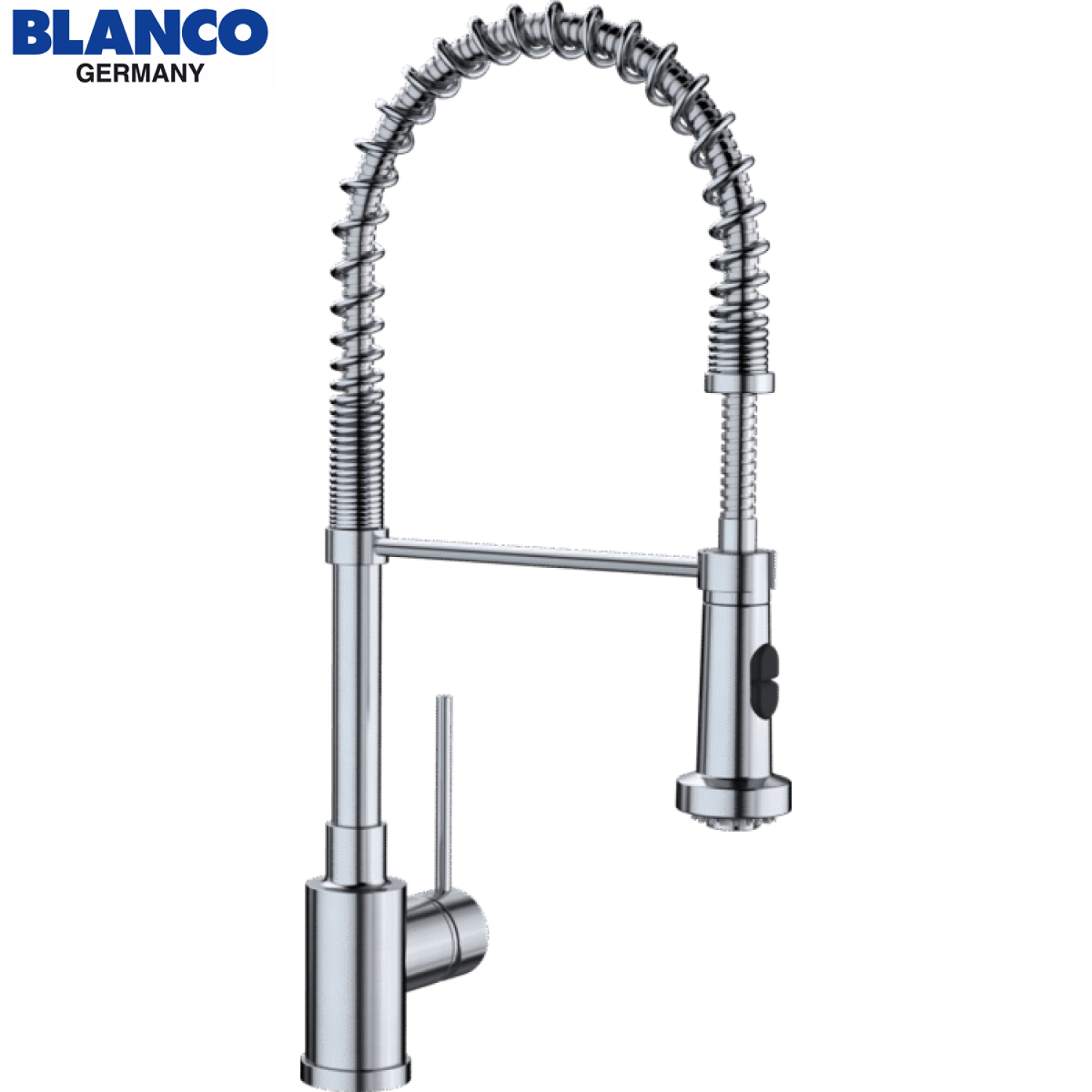 BLANCO 514247 MASTER-S Semi-Profi 不鏽鋼外觀廚房抽拉花灑混合水龍頭