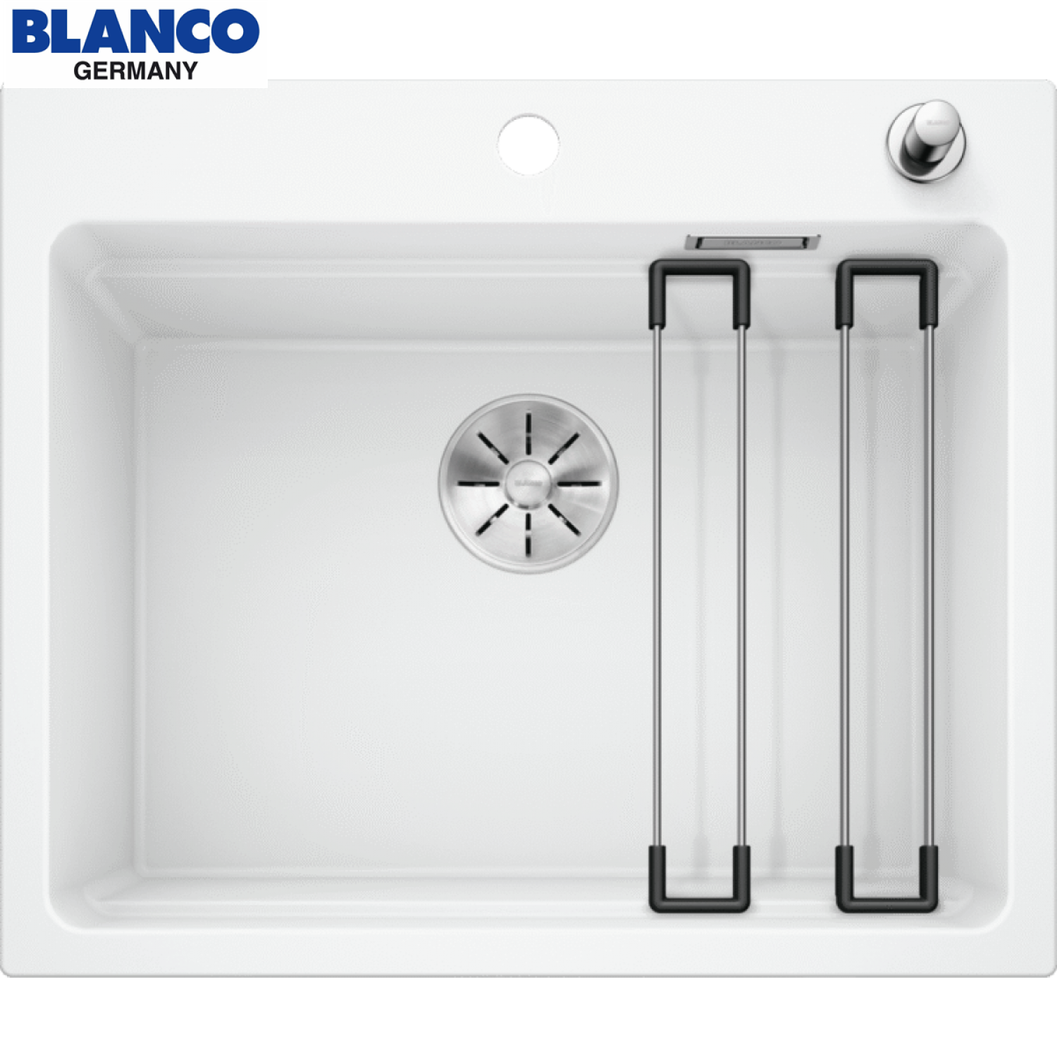 BLANCO ETAGON 6 白色 SILGRANIT 花崗岩單槽昇盤 524533