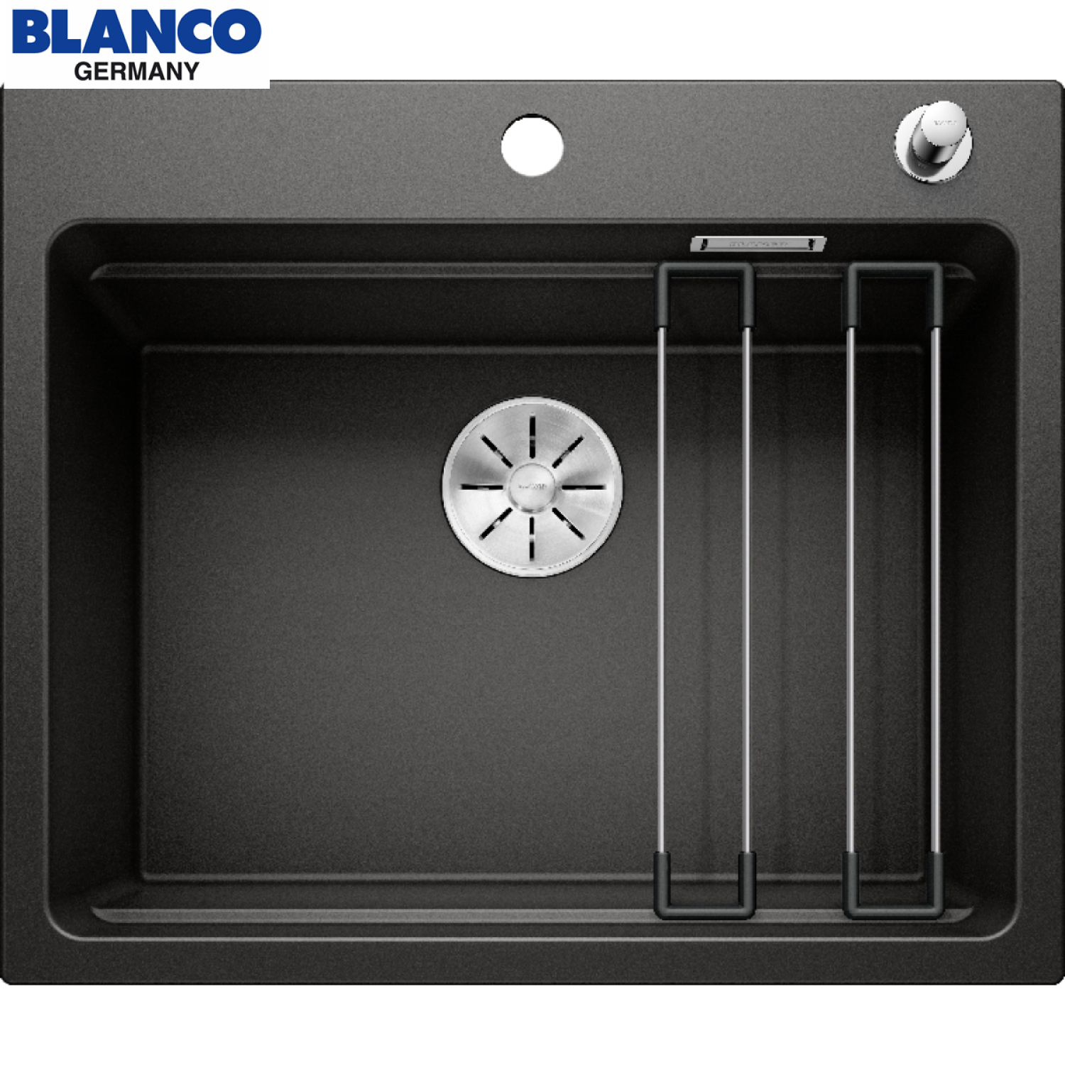 BLANCO ETAGON 6 525889 SILGRANIT 黑色花崗岩單槽昇盤