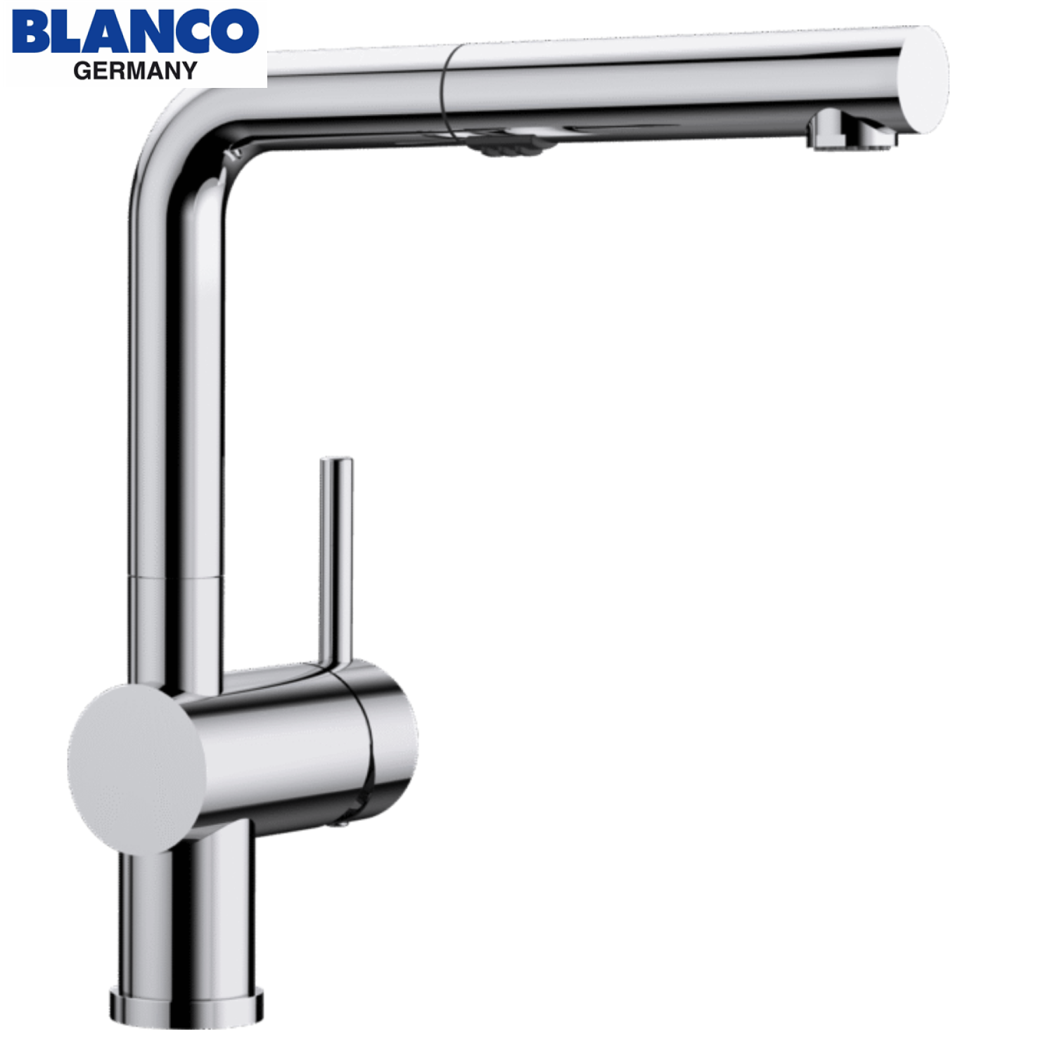 BLANCO LINUS-S VARIO 518406 電鍍鉻抽拉式廚房水龍頭