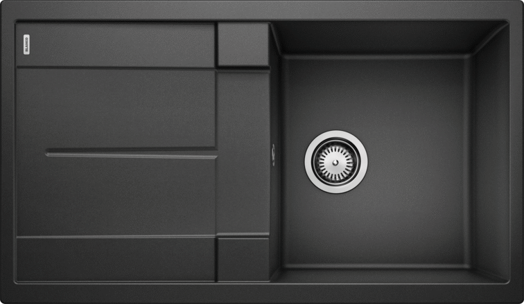 BLANCO METRA 5 S 513212 SILGRANIT 花崗岩單槽台上式石盆 Anthracite 碳灰色