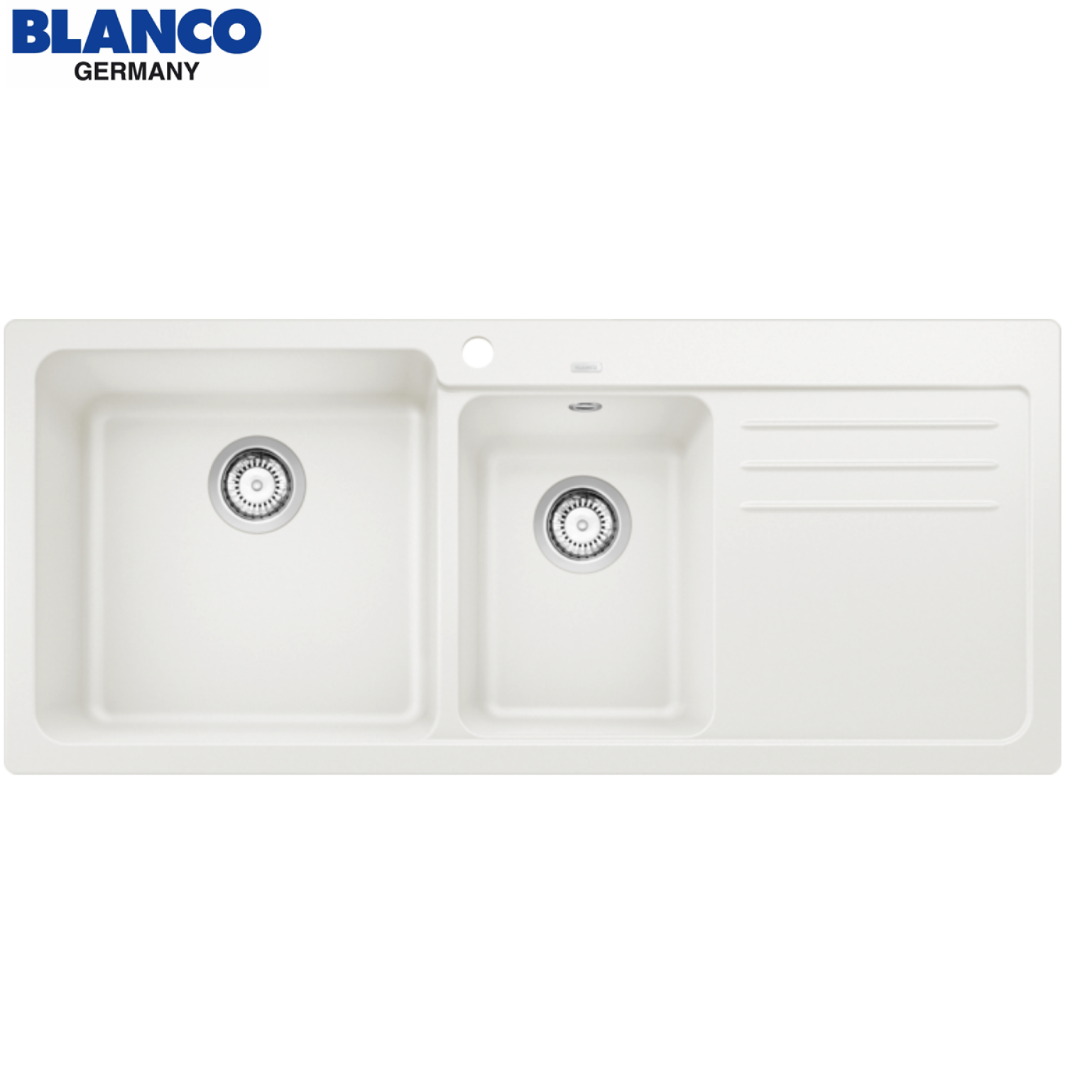 BLANCO NAYA 8 S 519657 白色花崗岩雙盆昇盤