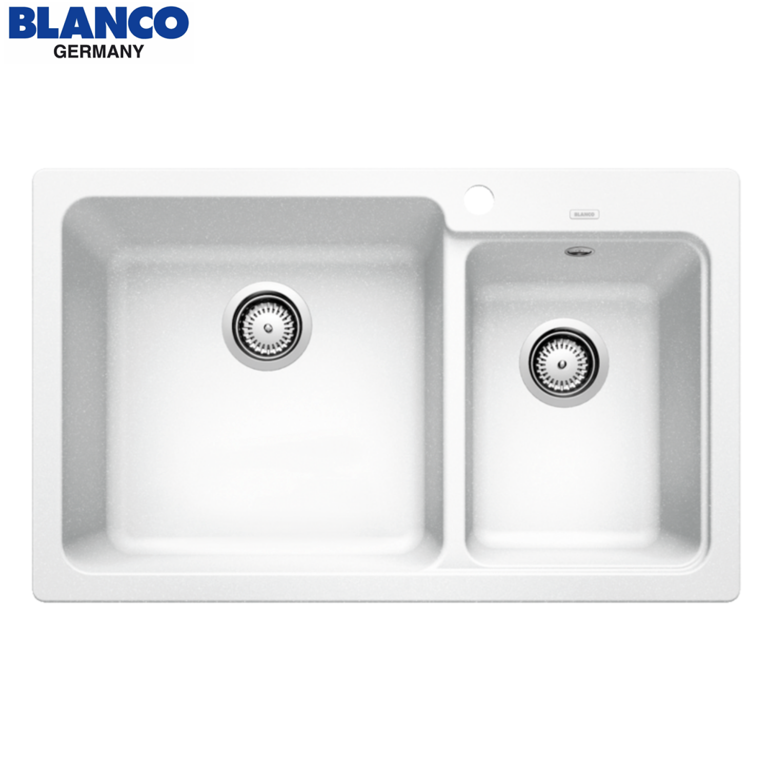 BLANCO NAYA 8 519649 白色 SILGRANIT 花崗岩雙盆廚房星盆