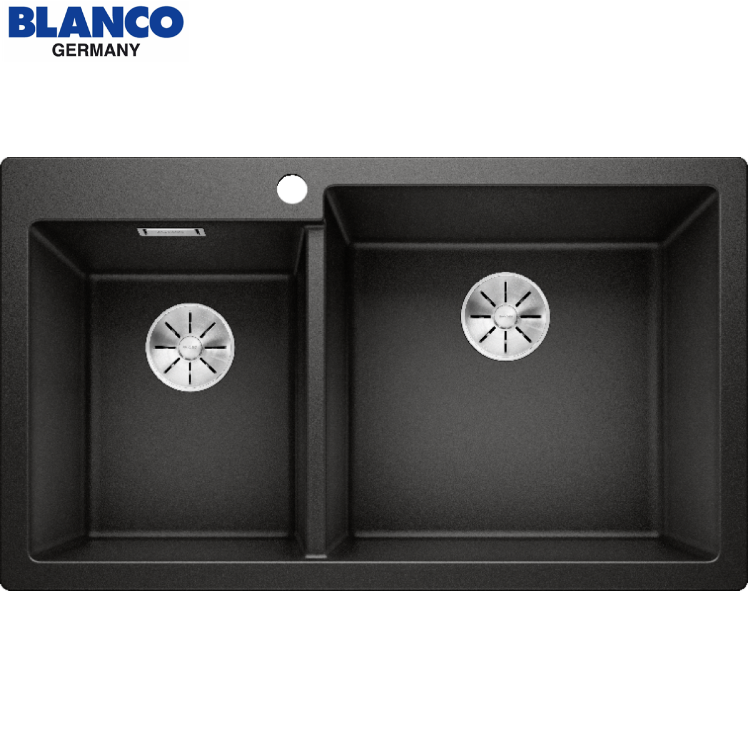 BLANCO PLEON 9 SILGRANIT 黑色花崗岩雙碗星盆 型號 525958