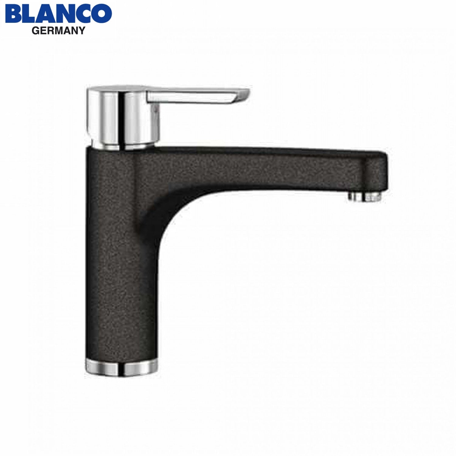 BLANCO PYLOS 512960 岩石灰/鍍鉻雙色單把手廚房龍頭