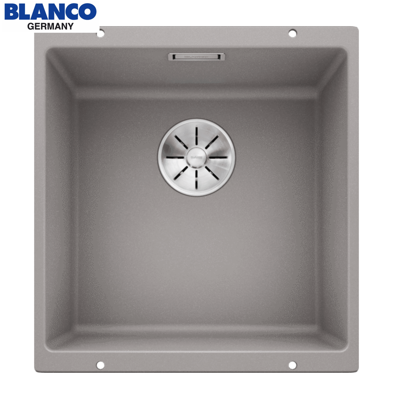 BLANCO SUBLINE 400-U 523424 Alu Metallic 鋁金屬色花崗岩單盆台下昇盤