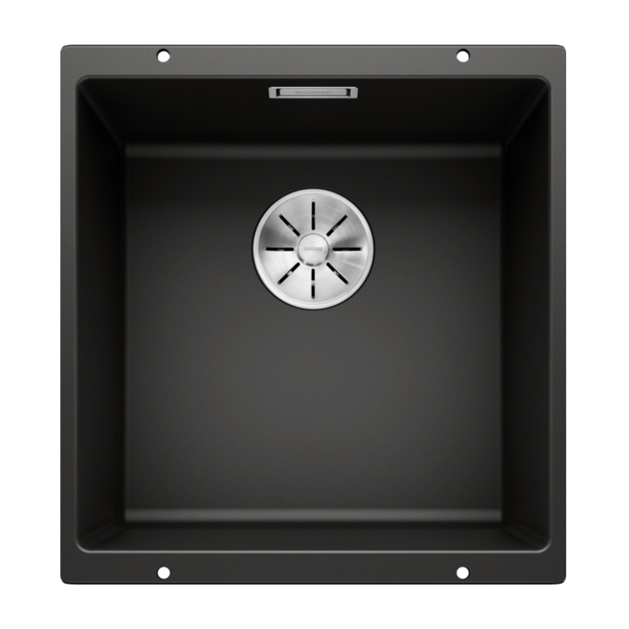 BLANCO SUBLINE 400-U black SILGRANIT single bowl undermount sink 525990
