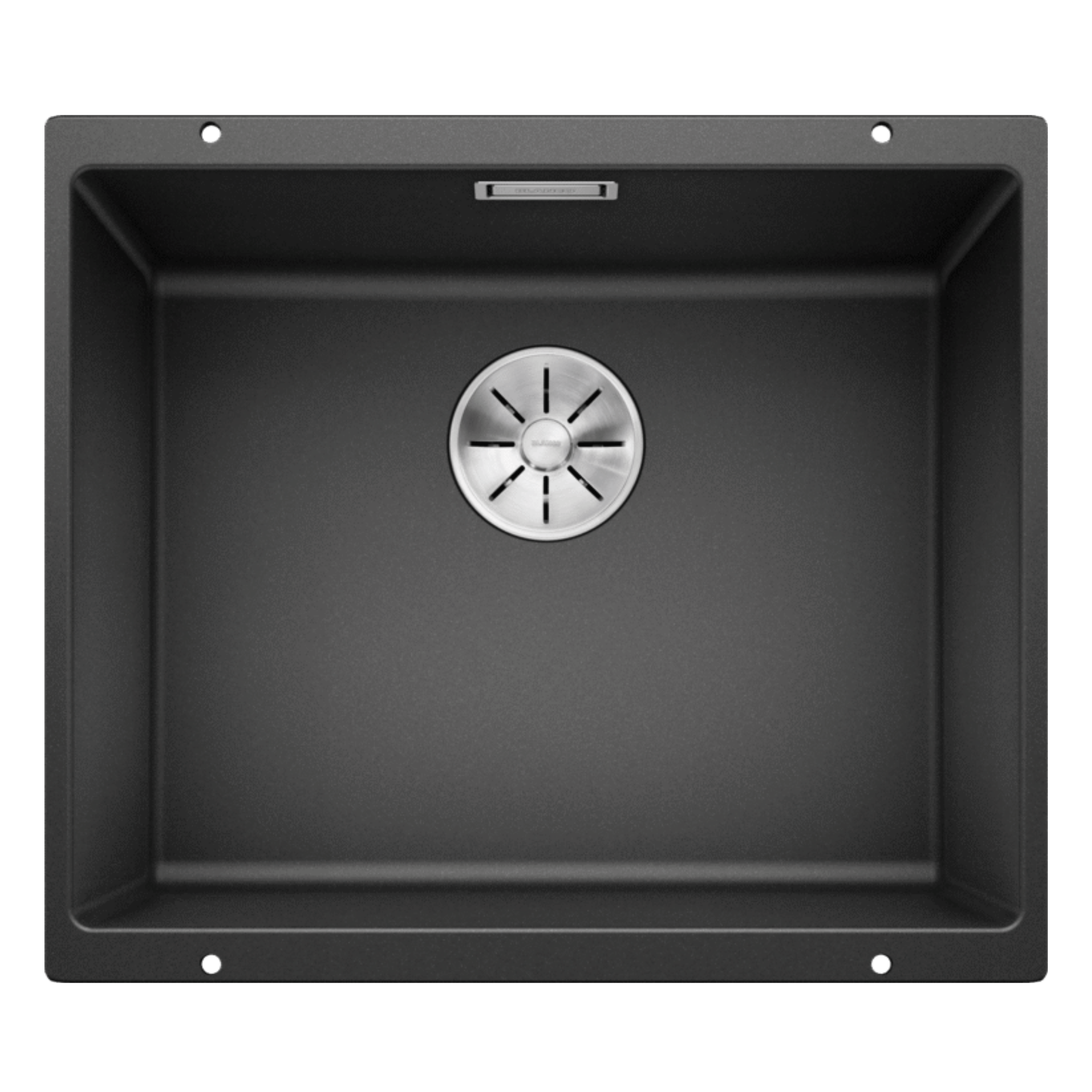 BLANCO SUBLINE 500-U 523432 SILGRANIT granite composite single-bowl undermount sink in Anthracite
