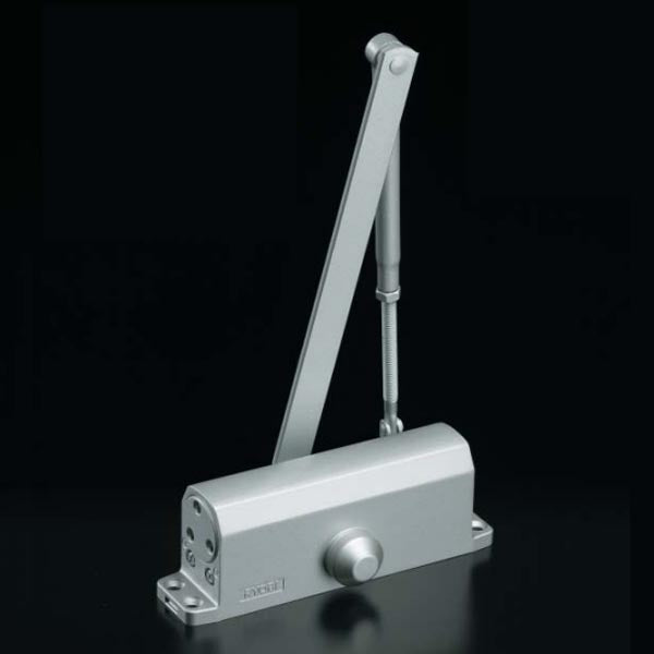 RYOBI 9903F door closer in silver with standard arm
